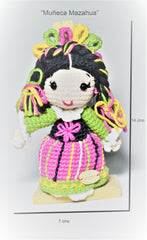Kary Gurumi knitted Mazahua doll