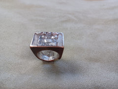Sterling Silver with Copper Ring