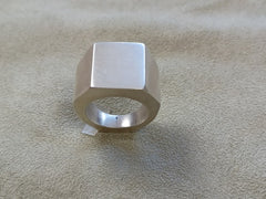 Sterling Silver Hollow Ring