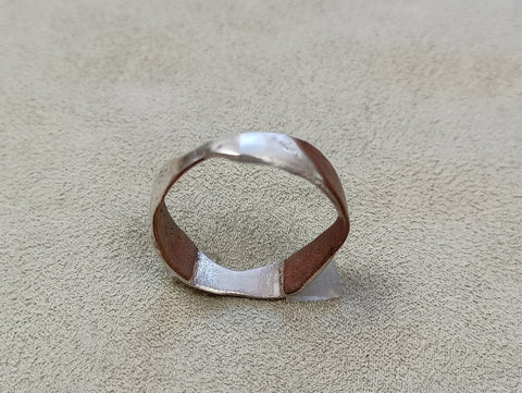 Copper and Sterling Silver Ring