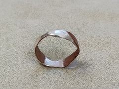 Copper and Sterling Silver Ring
