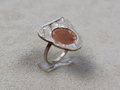 Copper and Silver Ring