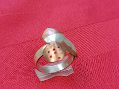 Copper and Sterling Silver Ring