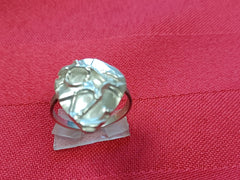 Textured Sterling Silver Ring