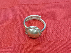 Sterling Silver Adjustable Ring