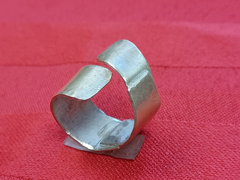 Sterling Silver Adjustable Ring