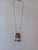 Sterling silver and turquoise necklace