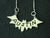 Handmade Sterling Silver "AUSTIN"  Bat Necklace