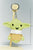 Knitted Baby Yoda key chain