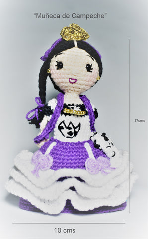 Kary Gurumi knitted Campeche doll