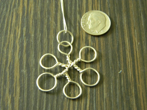 Sterling Silver Wire Necklace