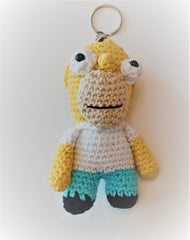 Kary Gurumi Homer Simpson Knitted key chain