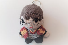 Kary Gurumi Knitted Harry Potter key chain