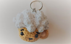 Kary Gurumi Knitted Teacup Key chain