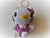 Kary Gurumi Knitted Hello Kitty key chain