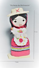 Kary Gurumi knitted Michoacan doll