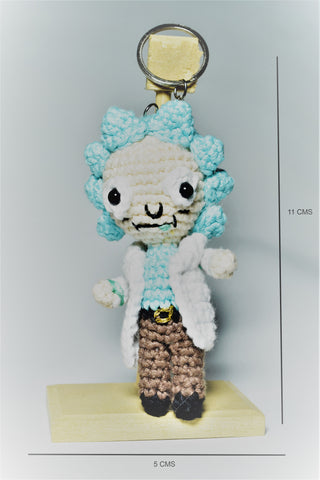 Knitted Rick key chain