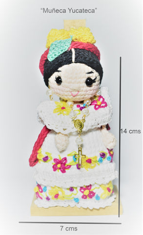 Kary Gurumi knitted cotton Yucatan doll