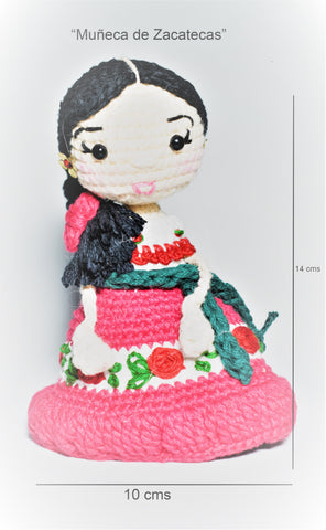 Kary Gurumi knitted Zacatecas doll