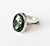 Sterling Silver and  Chrome Diopside Ring