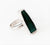 Sterling Silver and Malachite  Ring