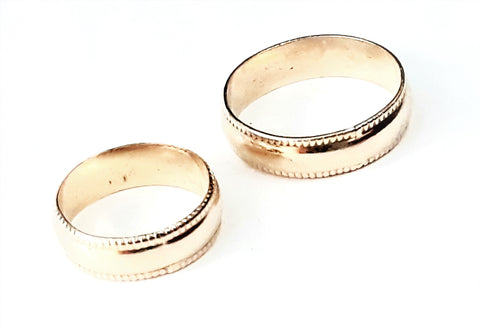 Sterling Silver Wedding Bands
