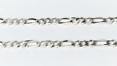 Sterling Silver Figaro Link Chain