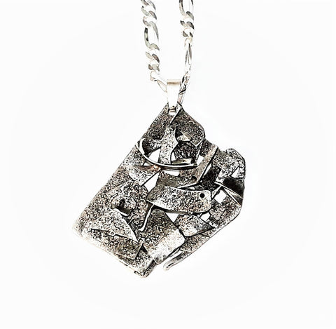 Recycled Sterling Silver Pendant