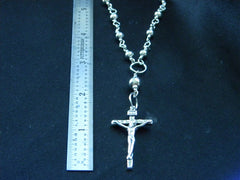 Athena Silversmith Handcrafted Sterling Silver Rosary