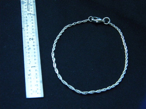 Sterling Silver 8-Inch Bracelet