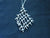 Athena Silversmith Handcrafted Sterling Silver Knitted Necklace