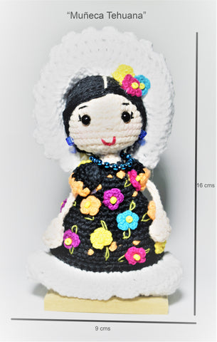 Kary Gurumi knitted  Tehuana doll